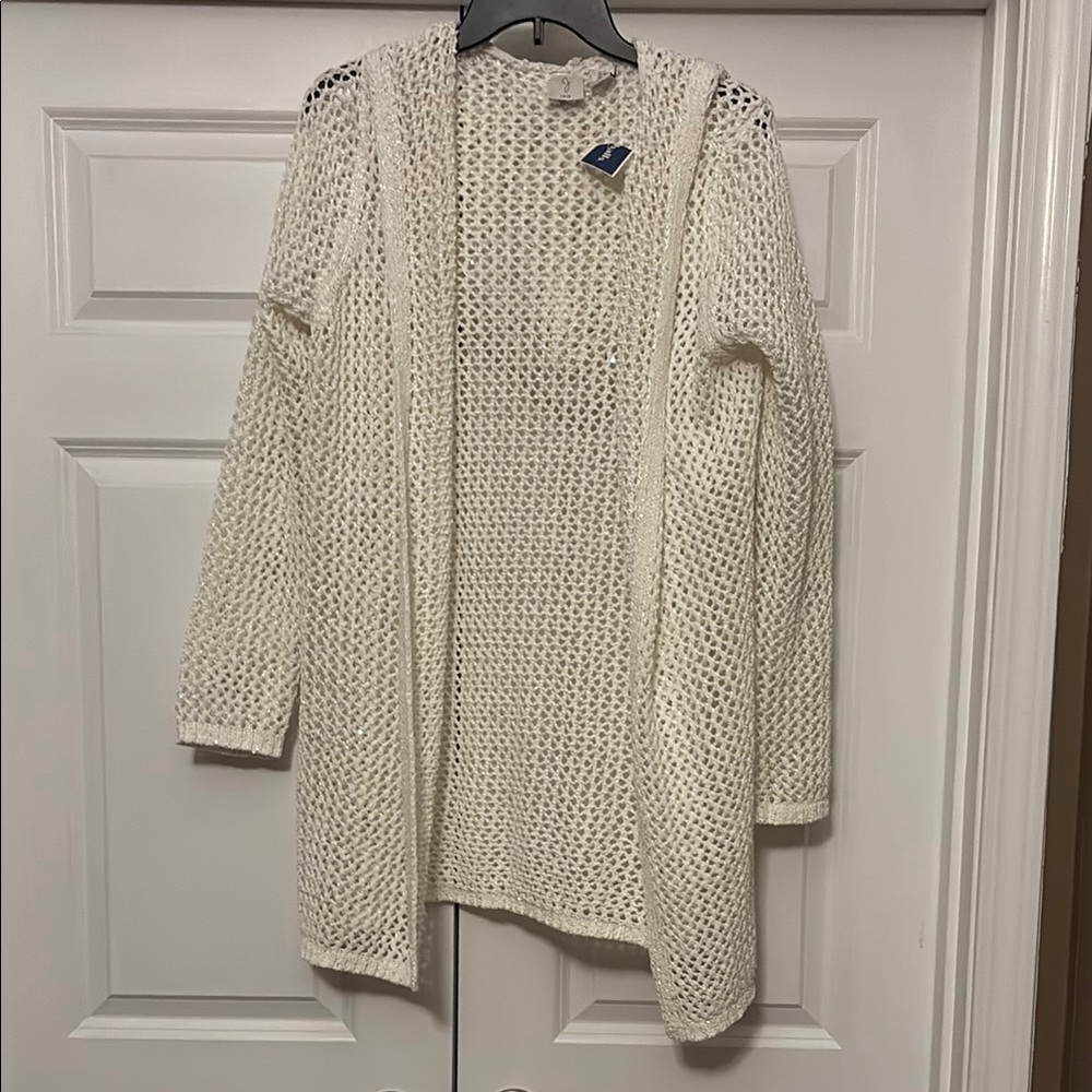 BRAND NEW Cream Knit POOL COVER-UP